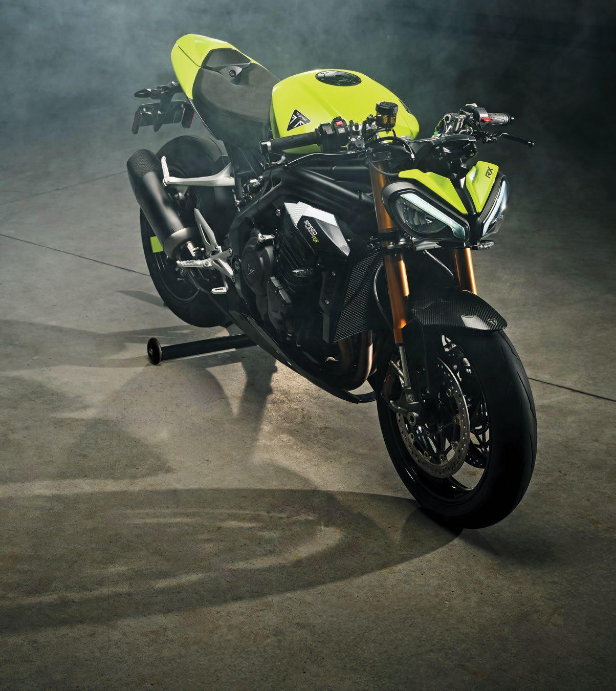 Performance and Exclusivity Triumph Speed Triple 1200 RX